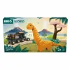 Поезд с цепью Brio Dinosaur circle set
