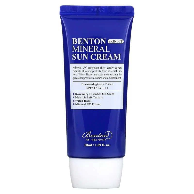 Kremas nuo saulės veidui Benton Skin Fit Spf 50+ 50 ml