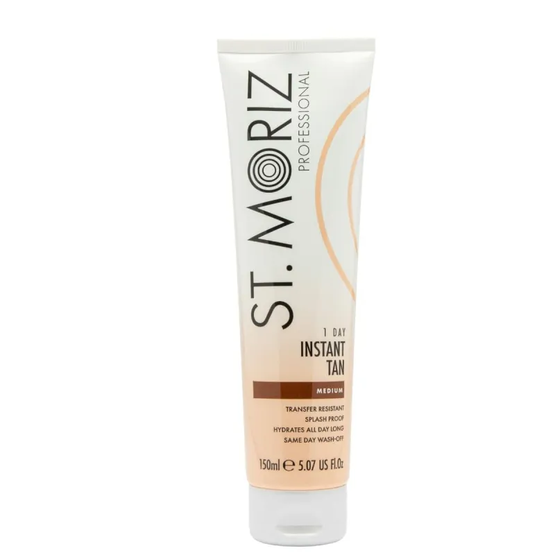 Kūno losjonas su savaiminiu įdegiu St. Moriz 1 Day Instant Tan Medium 150 ml