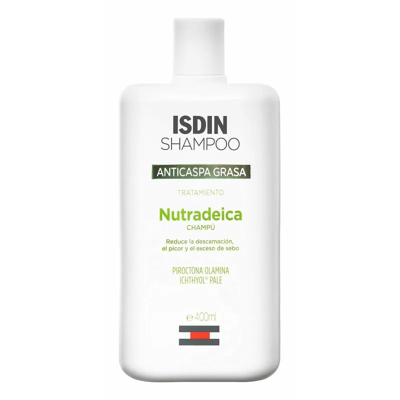 Šampūns Pret Matu Taukošanos Isdin Nutradeica 400 ml Pret-Blaugznas