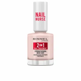 Гель-основа для ногтей Rimmel London Nail Nurse In 12 ml 2 в 1 Укрепляющая процедура