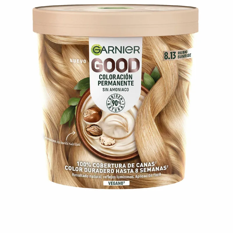 Permanents Krāsojošs Garnier GOOD 217 ml Gaišs Nº 8.13