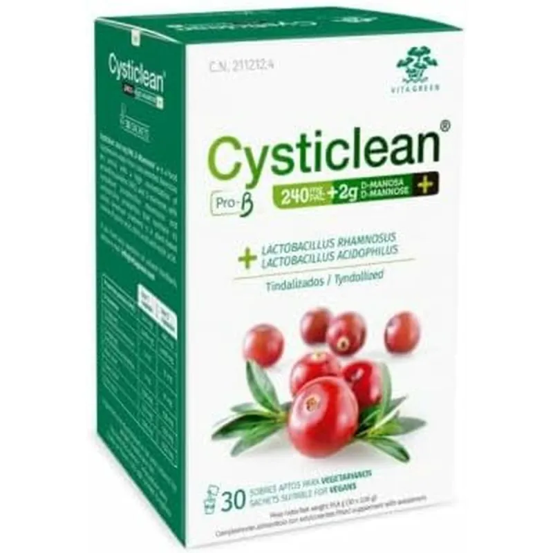 Vitaminas C CYSTICLEAN CYSTICLEAN PROB 30 vnt.