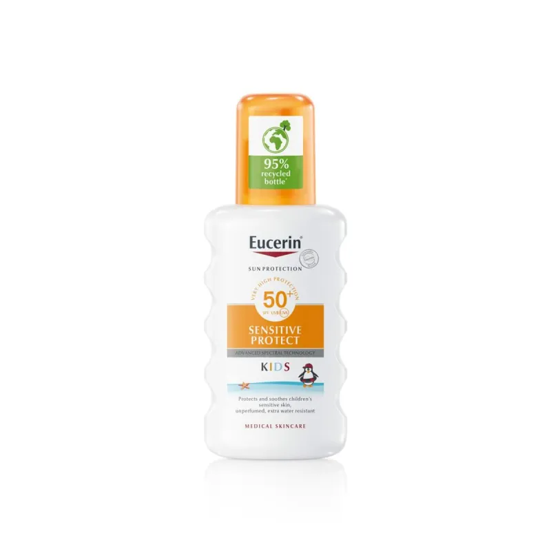Saules Aizsarglīdzeklis Ķermenim Eucerin SENSITIVE PROTECT KIDS Spf 50+ 200 ml
