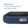 Speck Presidio2 Grip - Anti-slip iPhone 15 Plus / 14 Plus Case (Coastal Blue / Black / White)
