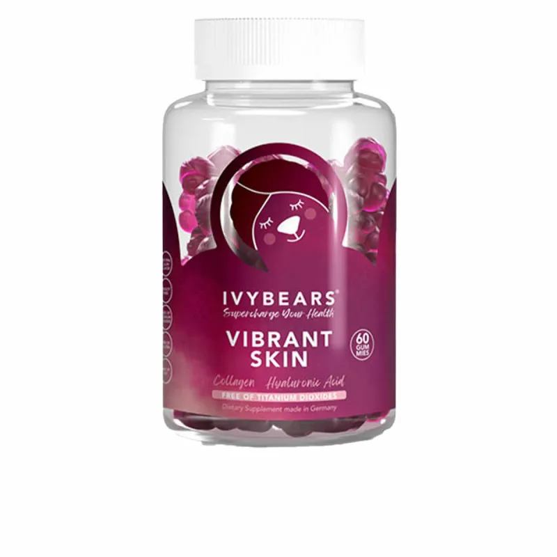 Maisto papildas Ivybears VIBRANT SKIN 150 g 60 vnt.
