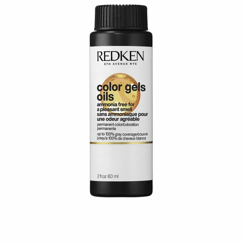 Nuolatinės spalvos dažymo Redken COLOR GEL OILS Nº 6N-6.0 Nº 6n-6.0 60 Ml X (3 vnt.)
