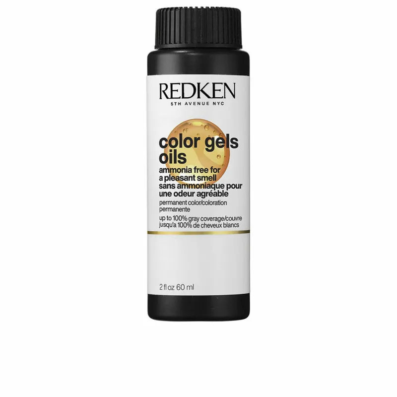 Nuolatinės spalvos dažymo Redken COLOR GEL OILS Nº 8N-8.0 Nº 8n-8.0 60 Ml X (3 vnt.)