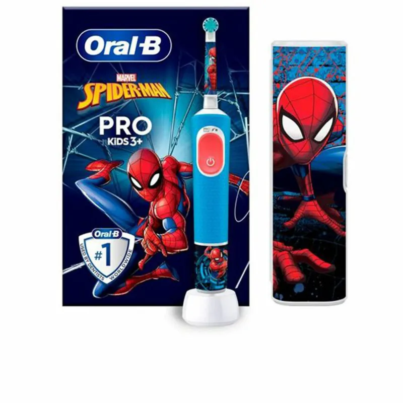 Elektrinis dantų šepetėlis Oral-B D100 KIDS Mėlyna Spalvotas