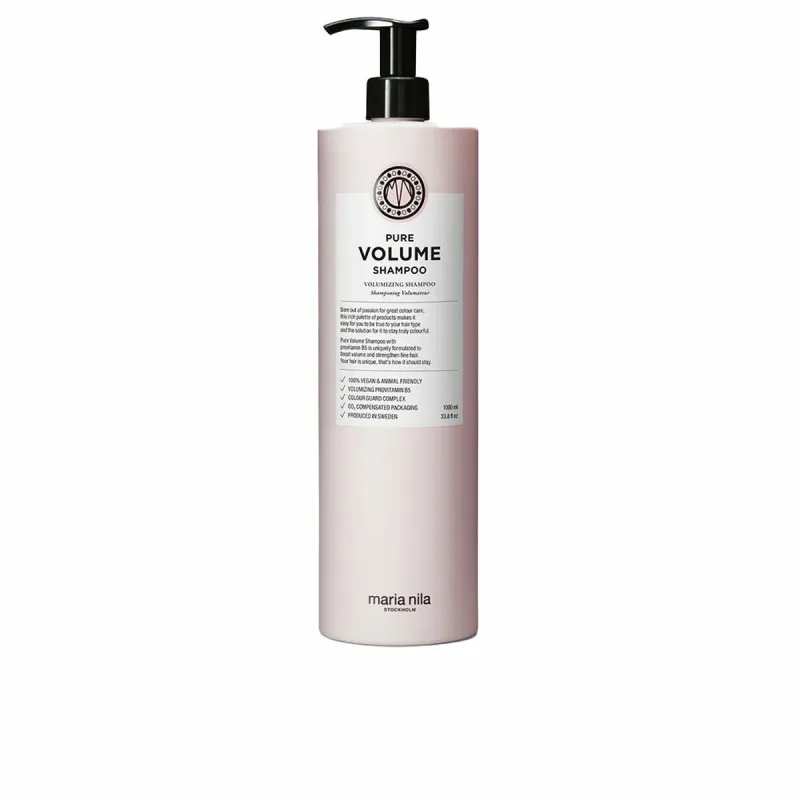 Apimties suteikiantis šampūnas Maria Nila PURE VOLUME HAIR 1 L