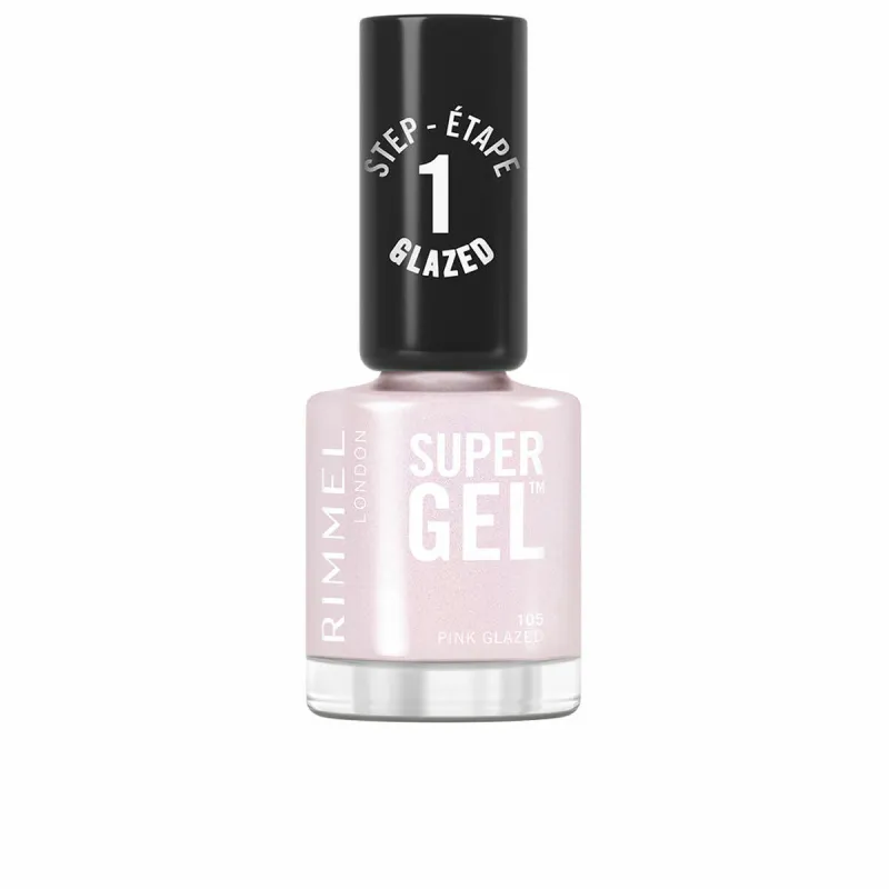Лак для ногтей Rimmel London RL SUPER GEL Nº 105-Pink Glazed 12 ml