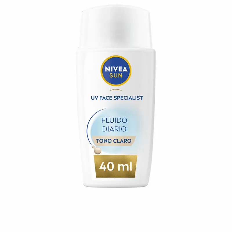 Kremas nuo saulės veidui Nivea SUN FACIAL Lengvas tonas Spf 50 Spf 50+ 40 ml