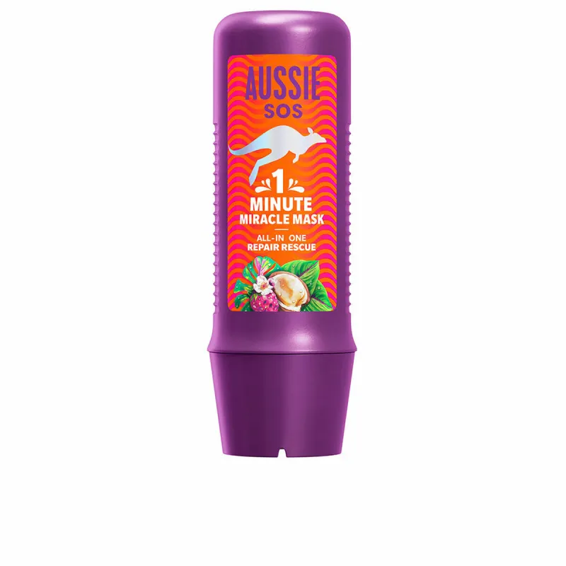 Plaukų kaukė Aussie SOS 1 MINUTE 250 ml