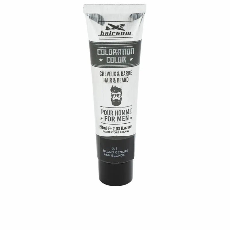 Ilgalaikiai dažai Hairgum COLORATION Pelenų šviesūs Nº 6.1 60 g