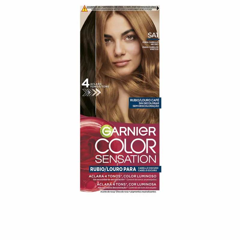 Ilgalaikiai dažai Garnier COLOR SENSATION Louro Café (5 vnt.)