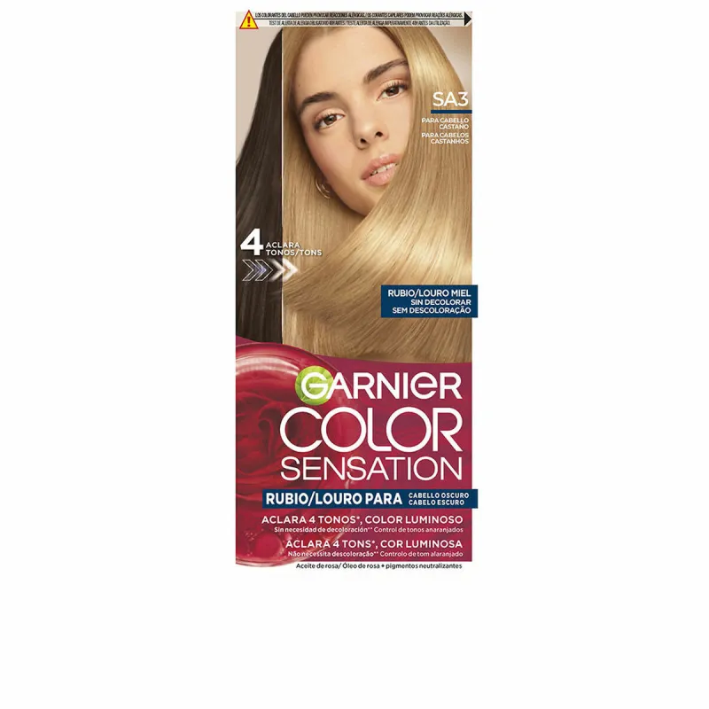Ilgalaikiai dažai Garnier COLOR SENSATION Louro Miel (5 vnt.)