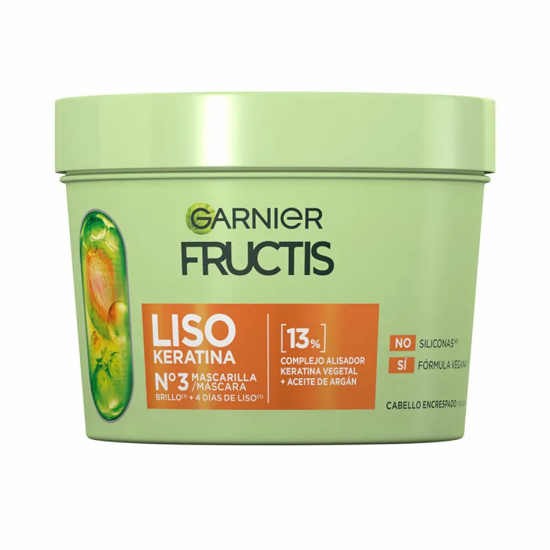 Plaukų kaukė Garnier FRUCTIS LISO KERATINA 370 ml