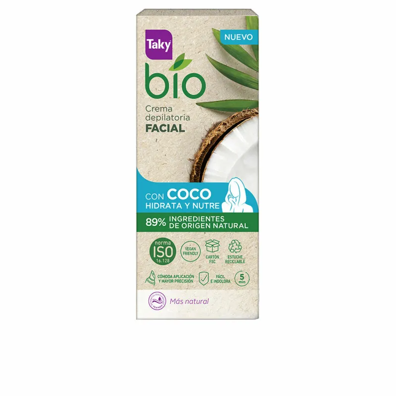 Kasvojen karvanpoistovoide Taky BIO COCO 20 ml