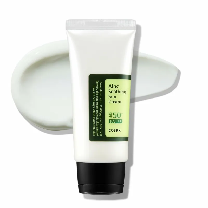 Kremas nuo saulės veidui Cosrx ALOE SOOTHING Spf 50+ 50 ml