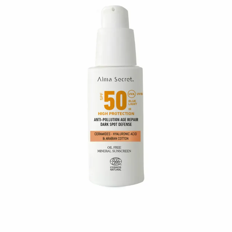 Sauļošanās krēms sejai Alma Secret FACIAL ALMA SECRET Gold Spf 50 50 ml