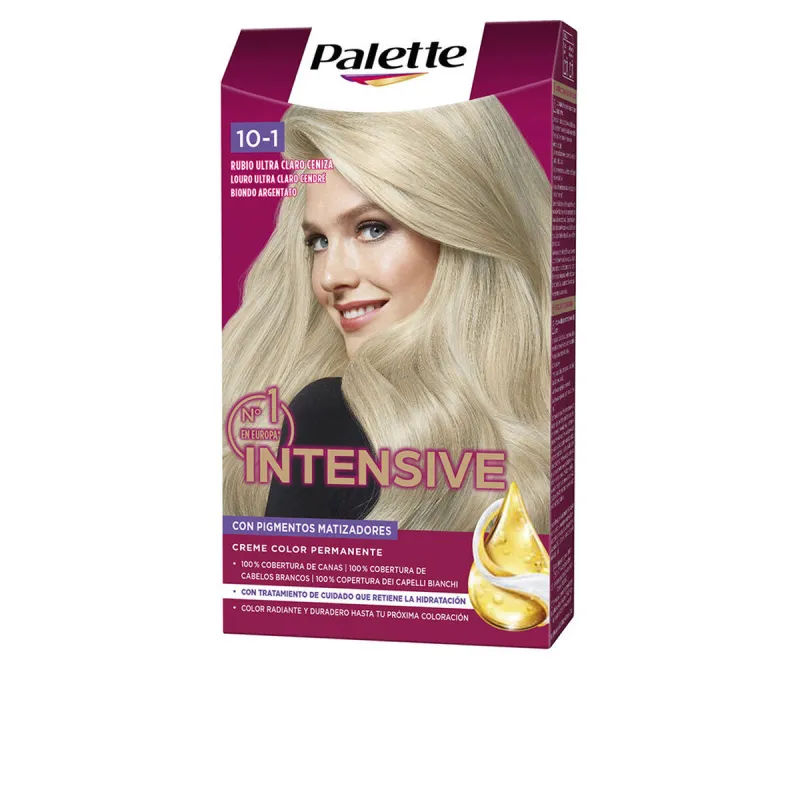 Постоянная краска Schwarzkopf PALETTE INTENSIVE Nº 10.1-RUBIO ULTRA CLARO CENIZA