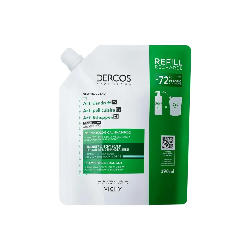 Шампунь Vichy DERCOS 390 ml