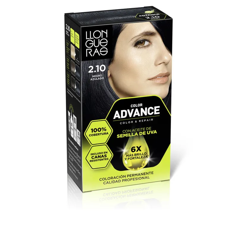 Перманентный краска Llongueras COLOR ADVANCE Nº 2,10