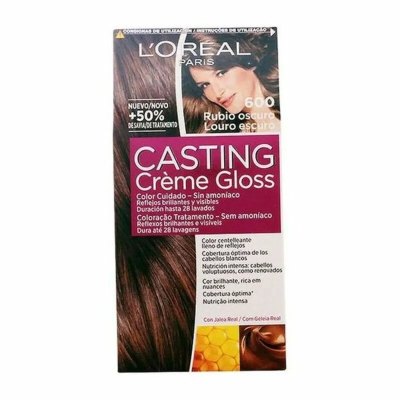 Krāsa bez Amonjaka L'Oreal Make Up 913-83905 Nº 600-Rubio Oscuro 180 ml