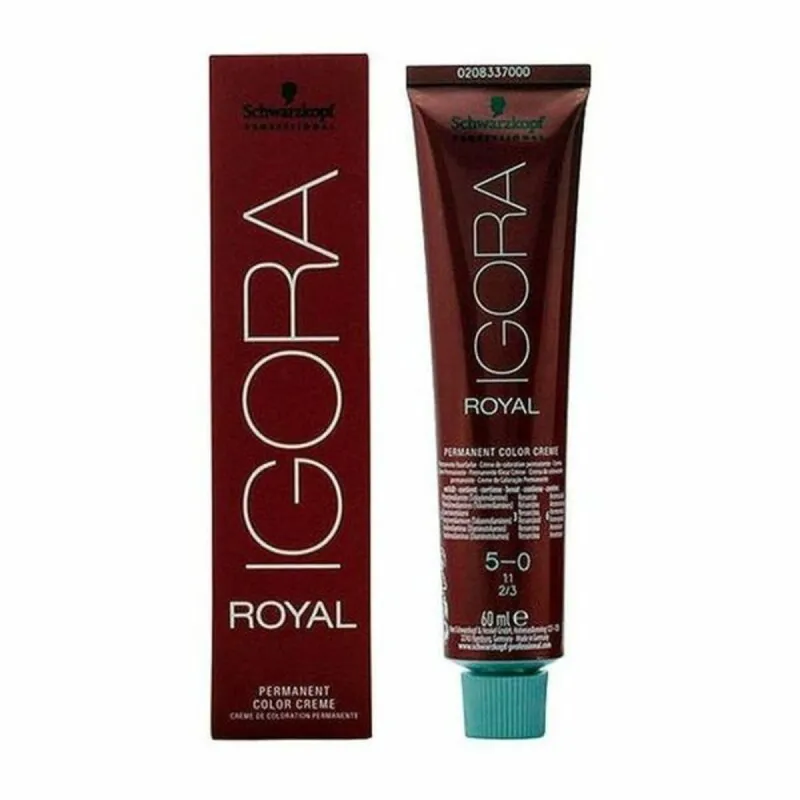Ilgalaikiai dažai Schwarzkopf Igora Royal Nº 5-0 60 ml
