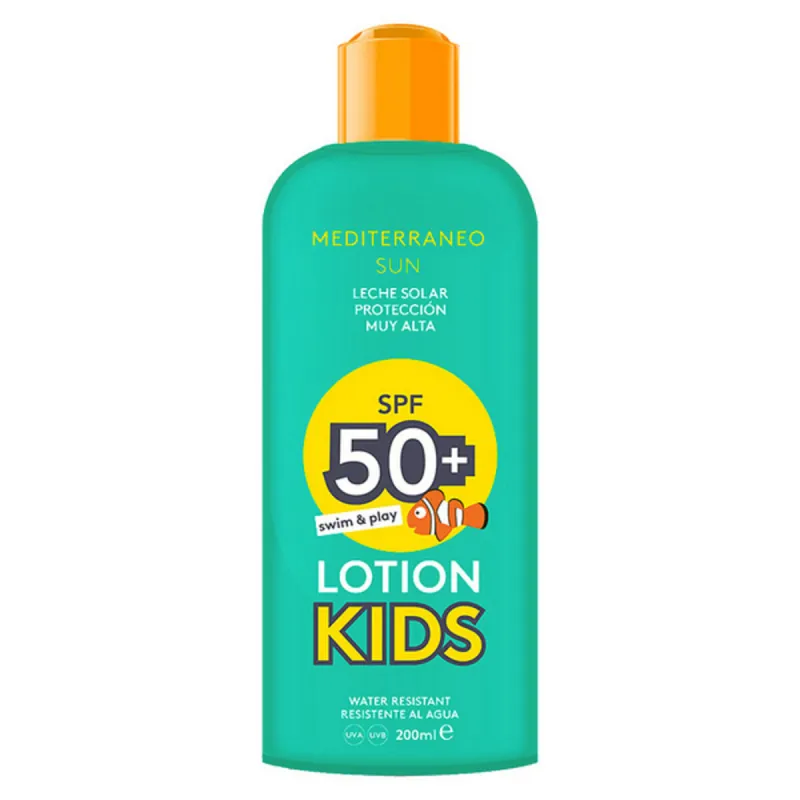 Saulės pienas Mediterraneo Sun Kids Lotion Spf 50 200 ml