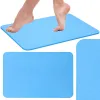 Диатомитовый коврик для ванной Springos HA1071, 60x40x0,9 см, противоскользящий, синий