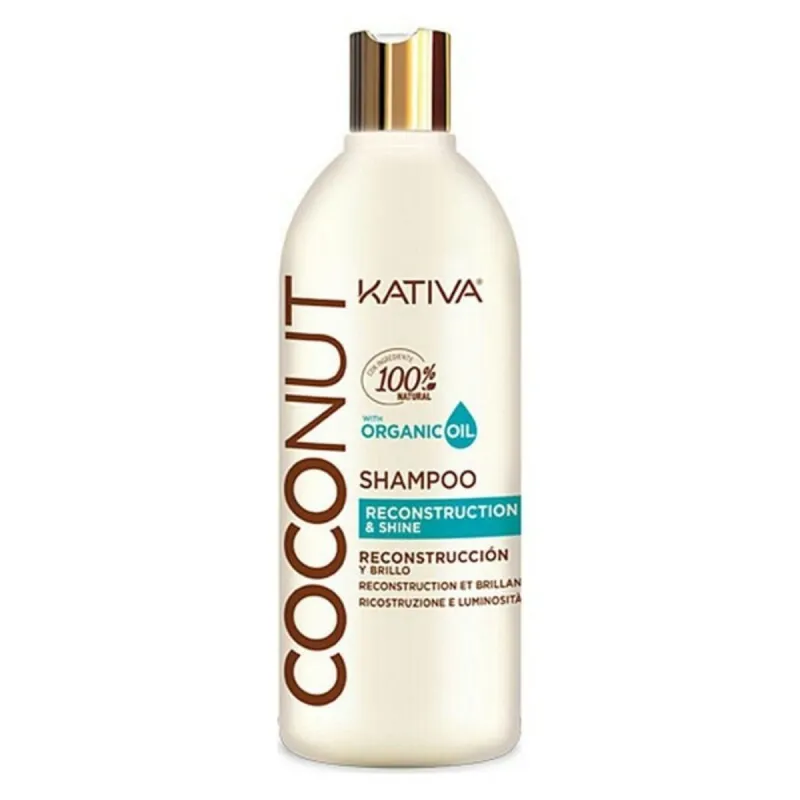 Maitinamasis Šampūnas Coconut Kativa (500 ml) (500 ml)