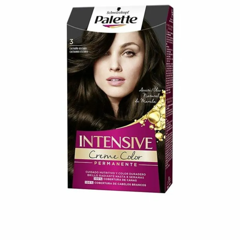 Постоянная краска Schwarzkopf Palette Intensive Темно-каштановый Nº 3-Castano Oscuro (1 штук)