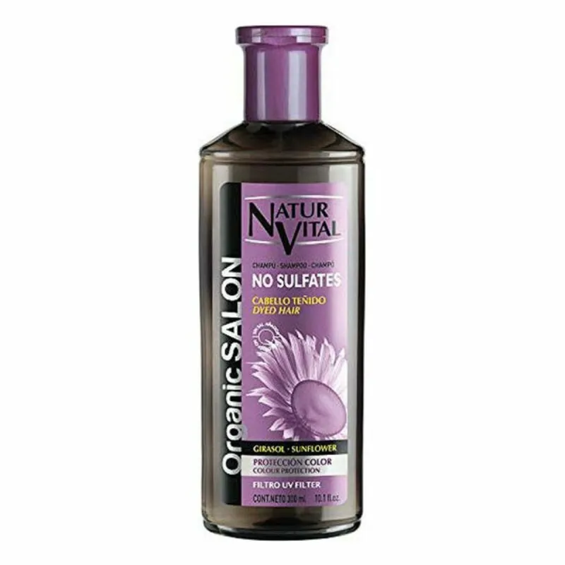 Šampūnas dažytiems plaukams Naturvital 7052S 300 ml