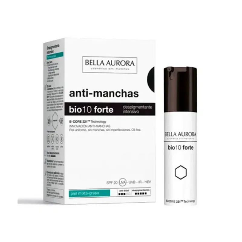 Kremas nuo pigmento Bella Aurora BIO10 30 ml