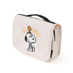 Snoopy - Travel Toiletry Bag with Hanging Hook