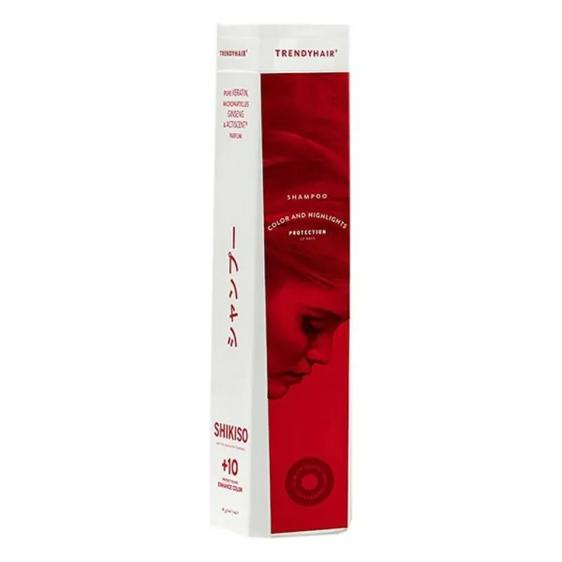Šampūnas pabrėžiantis spalvą Shikiso Trendy Hair Keratino Ginseng (300 ml)