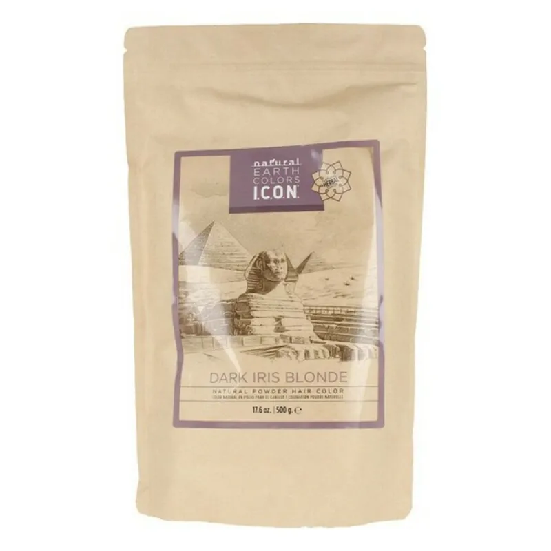 Natūralūs dažai I.c.o.n. Natural Earth Colors 500 g Dark Iris Blonde