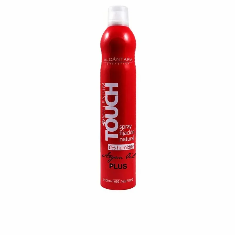 Spēcīgas Fiksācijas Matu Laka Alcantara Milenium Touch 500 ml