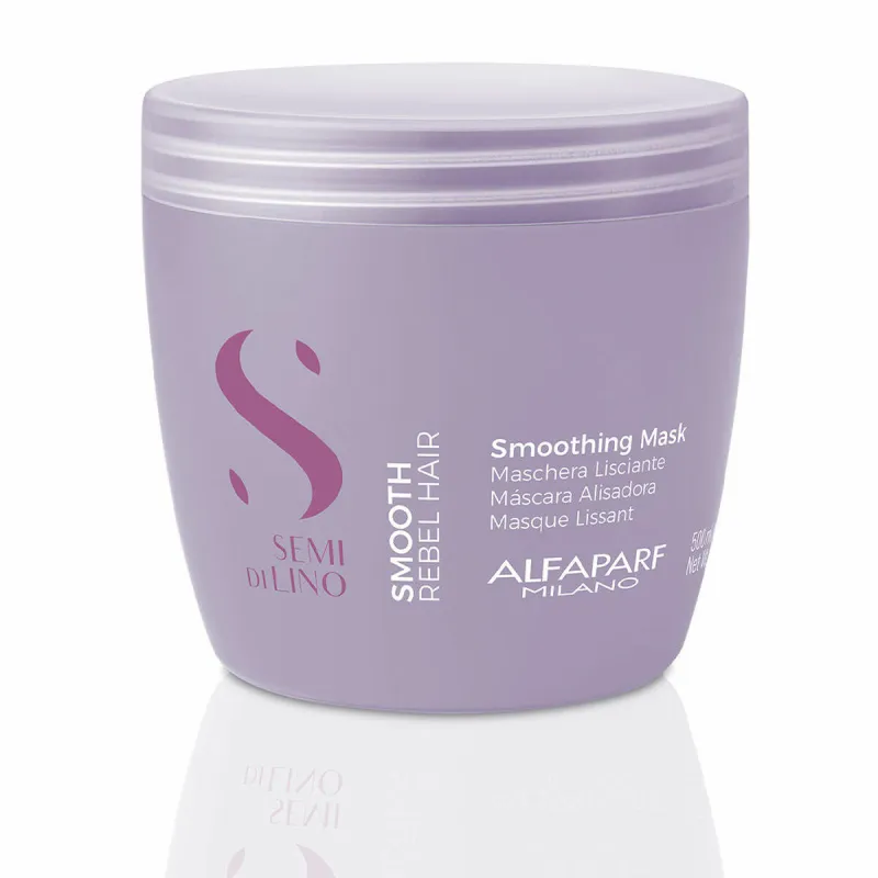 Drėkinanti kaukė Alfaparf Milano Semi Di Lino Smooth 500 ml