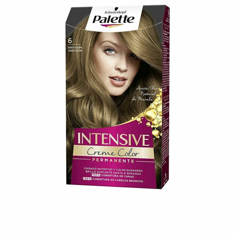 Постоянная краска Schwarzkopf Palette Intensive Nº 6-Rubio Oscuro (1 штук)
