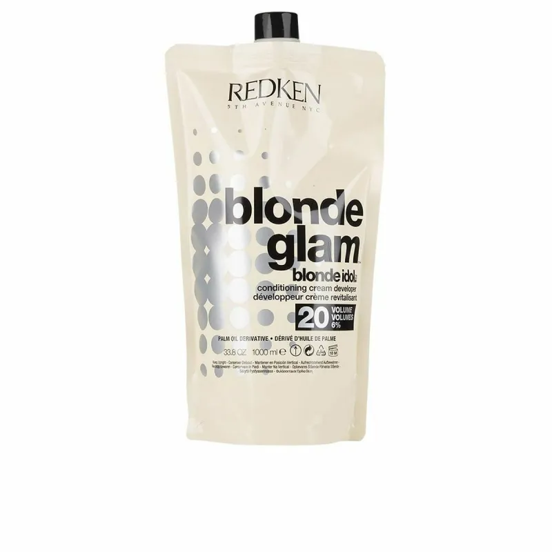 Spalvą atskleidžianti emulsija Redken Blonde Idol 1 L 20 Vol. 6 %