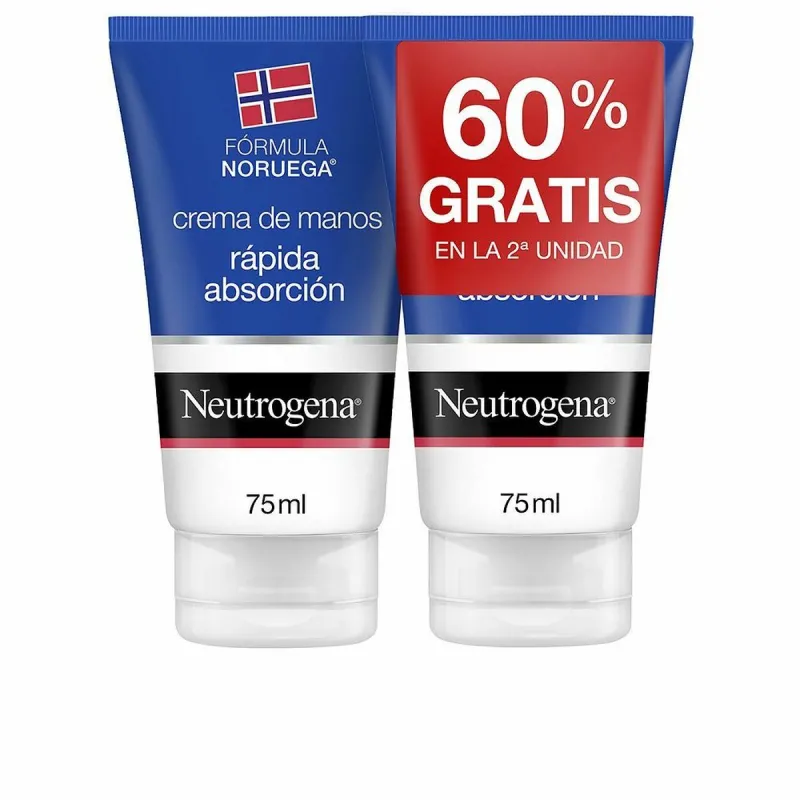 Rankų kremas Neutrogena Crema De Manos Rápida Absorción 75 ml Absorbcija akimirksniu