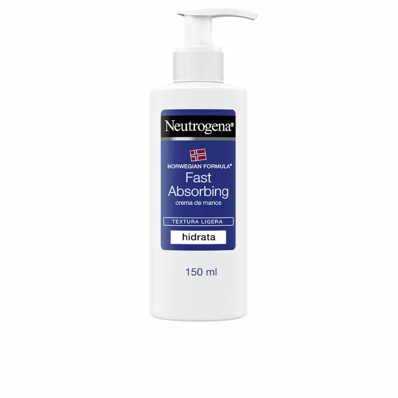 Rankų kremas Neutrogena Crema De Manos 140 ml 150 ml Rapid Absorption Lengvos tekstūros