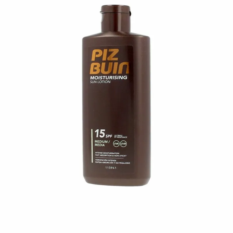 Saulės losjonas Piz Buin Moisturising Spf 15 200 ml Maitinamasis