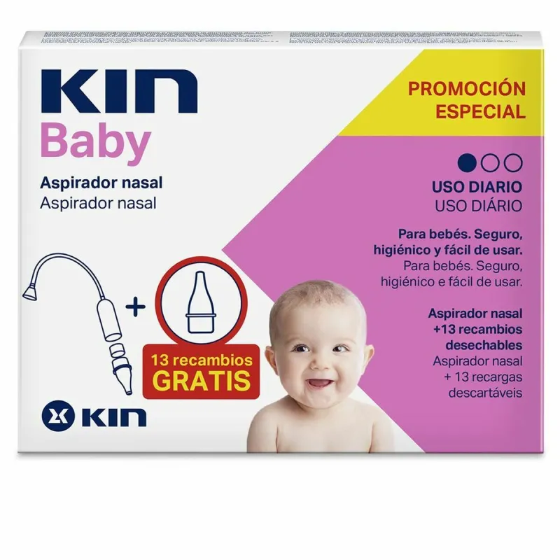 Nosies aspiratoriaus Kin Kūdikis (14 pcs)