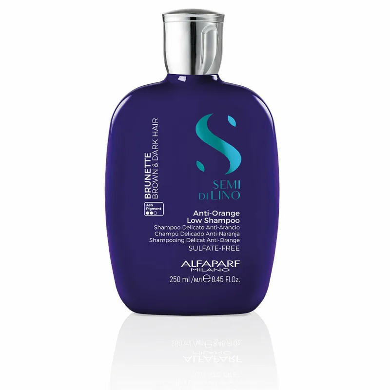 Šampūnas neutralizuojantis spalvą Alfaparf Milano Semi Di Lino 250 ml Tamsiai plaukai