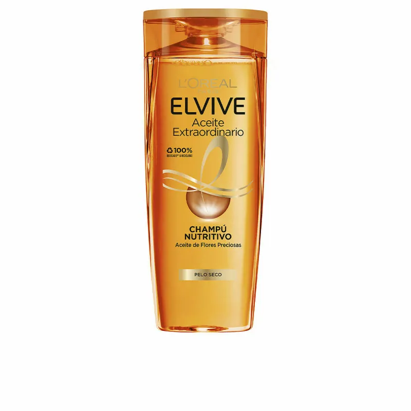 Sausas šampūnas L'Oreal Make Up Elvive Aceite Extraordinario 370 ml Plaukų aliejus