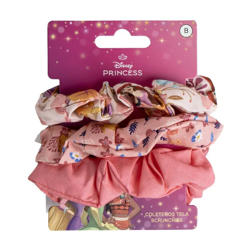 Plaukų gumytės Disney Princess Rožinė 3 Dalys