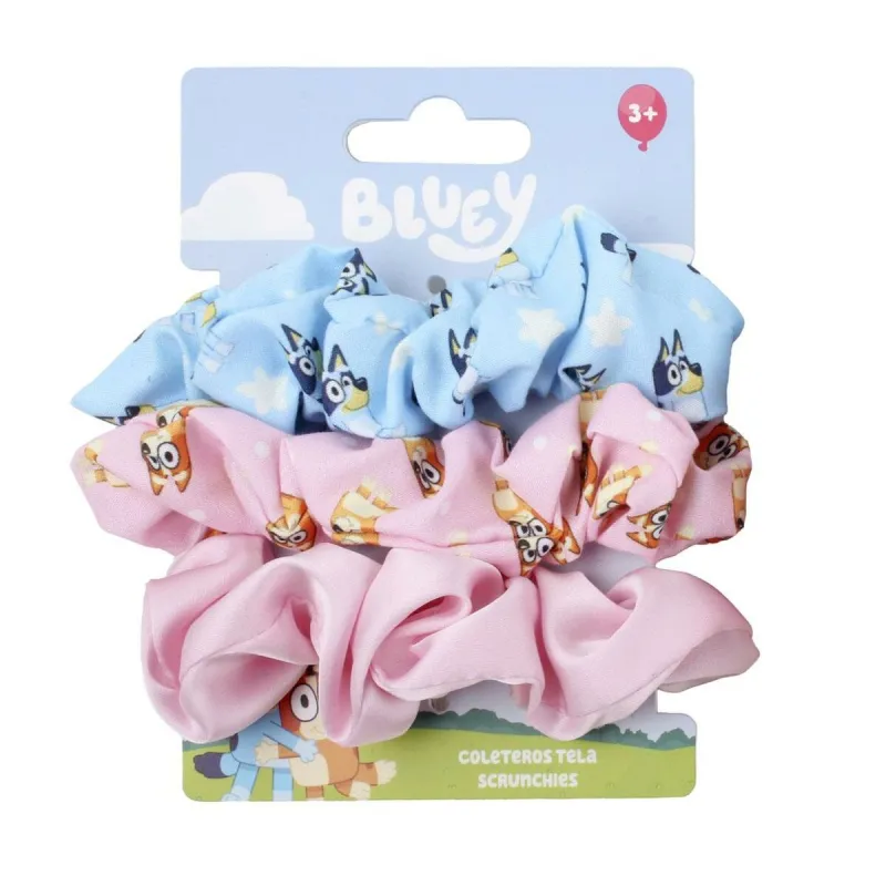 Plaukų gumytės Bluey Mėlyna 3 Dalys